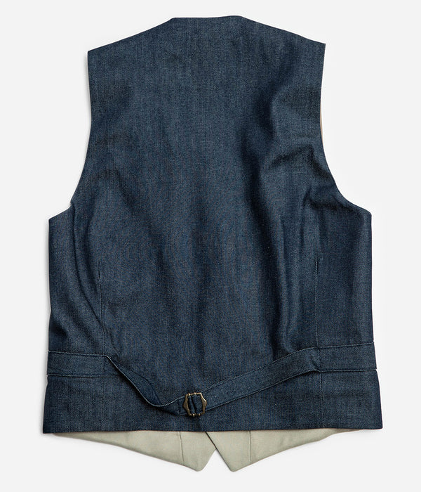 Die steinerne Jeansjacke „Auguste“ (5 Knöpfe)