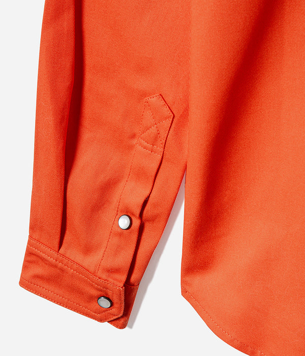 La chemise « Jimmy » Twill orange