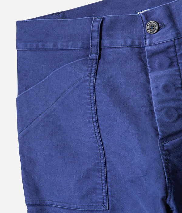 Die Moleskine Blue-Hose „Arsène Belleville“.