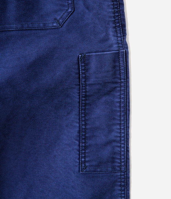 Die Moleskine Blue-Hose „Arsène Belleville“.