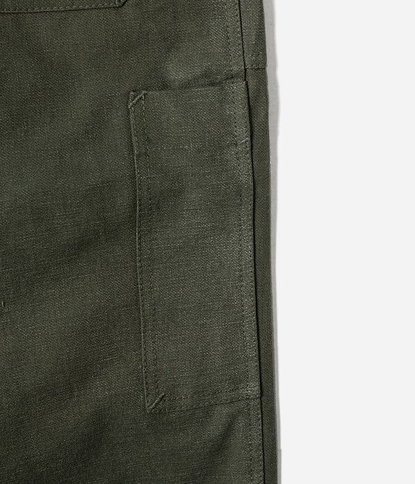 Hose „Arsène“ Aus gewaschenem Khaki-Canvas