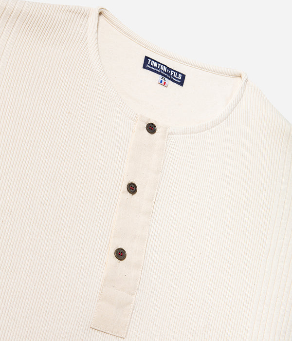 Henley „Richelieu Küste“ Ecru