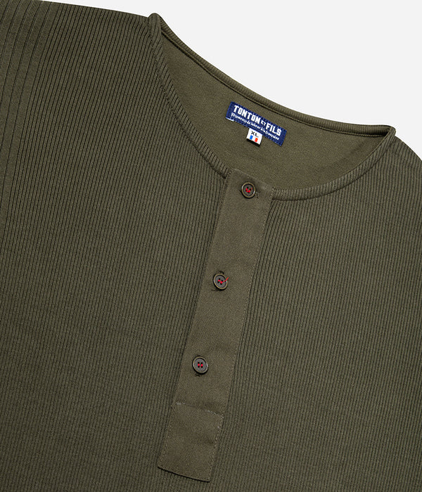 Henley „Richelieu Küste“ Khaki