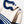Tonton et Fils - Le pull Ouessant - Bleu France écru - Tricoté en France - Vue sur la boutonnière d'épaule ouverte