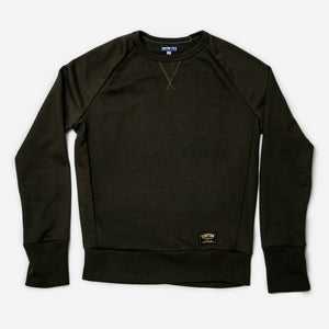 Tonton et Fils - Le sweat-shirt homme « Cerdan » kaki - Vue générale